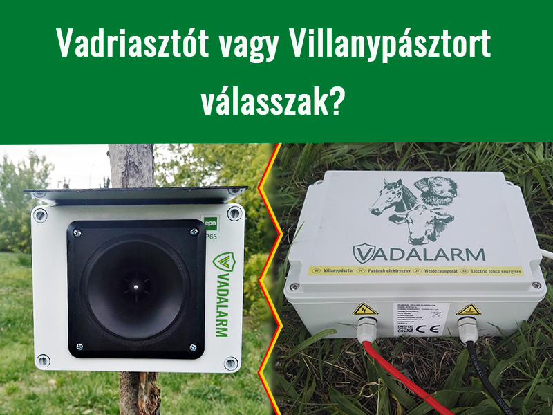 Villanypásztor vagy ultrahangos vadriasztó? Neked vajon melyik lenne jobb?