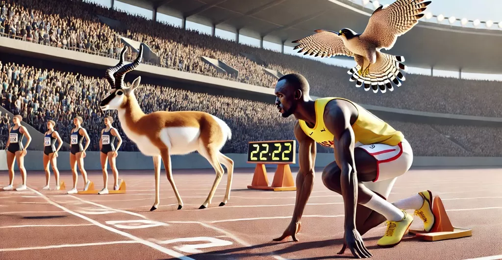 Olympiade der Tiere – Geschwindigkeitsrekorde in der Natur