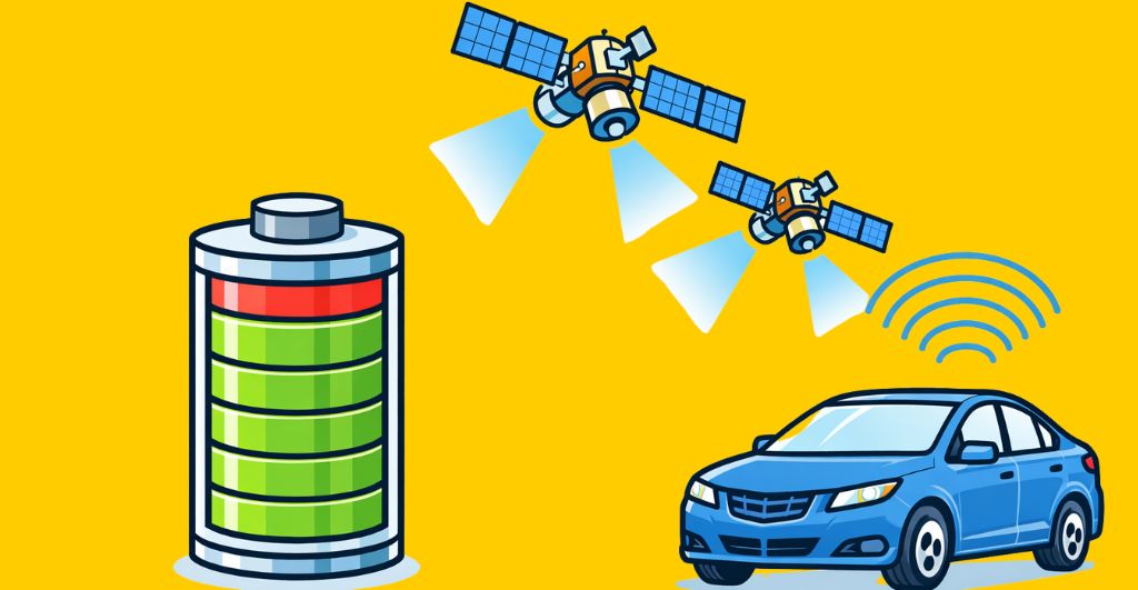 Mennyi energiát fogyaszt egy GPS nyomkövető?