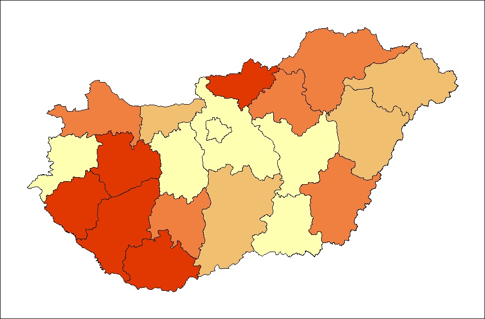 Országos Vadkártérkép 2019